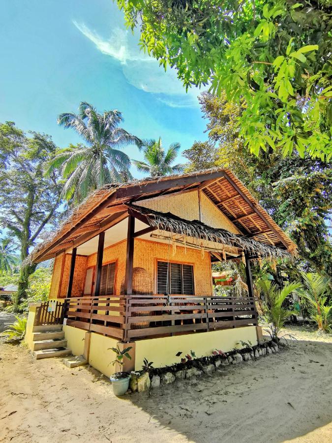 Besaga Beachfront B&B - Port Barton San Vicente  Exteriör bild