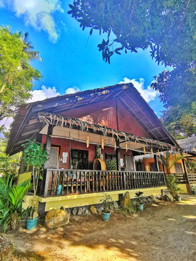 Besaga Beachfront B&B - Port Barton San Vicente  Exteriör bild
